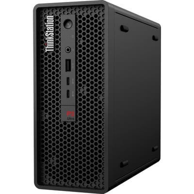 Lenovo ThinkStation P3 Ultra SFF Gen 2 Intel Core Ultra 7 265 32 GB DDR5-SDRAM 512 GB SSD Windows 11 Pro Mini Tower Workstation Zwart