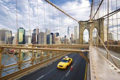 Fotobehang - New York City 375x250cm - Vliesbehang