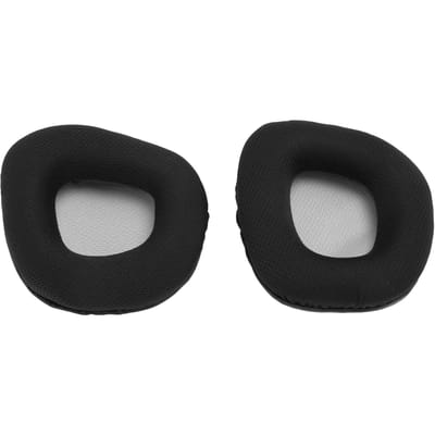 2 stuks Vervangende Oorkussens Geluidsisolatie Eiwitleer Ademend Mesh Oorkussens voor Corsair gray