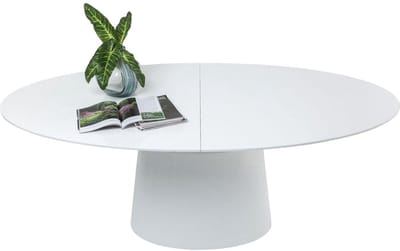 Kare Uitschuifbare Eettafel Benvenuto White