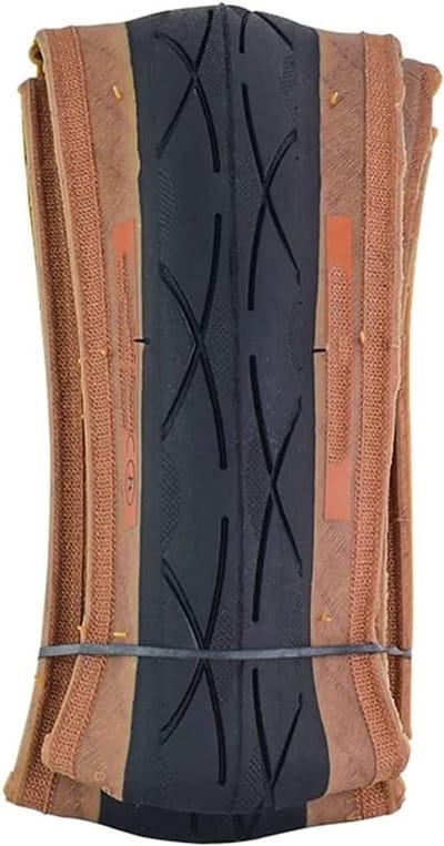 Fietsband Vouwband - Gele Zijde - Stabiele Rit - Ultralicht Gewicht - 20x1.35 35-406 - Geel