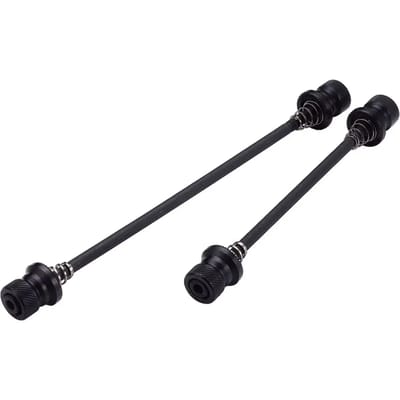 BBB Cycling Quick Release Set WheelFixed - Lichtgewicht Snelspanners Fiets - Voor- en Achterwiel - Aluminium - 100mm 135mm - BQR-03