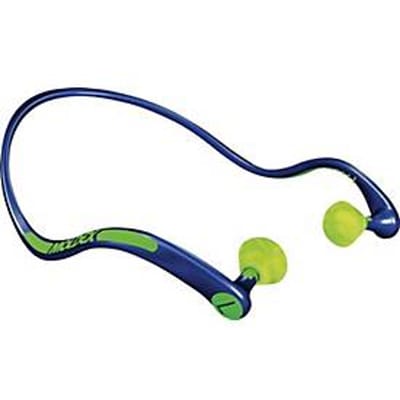 MOLDEX WaveBand® 2K 680001, EN 352-2, SNR 27 dB, verwisselbare oordopjes, vederlicht, blauw/groen, 8 stuks