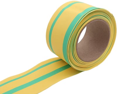 PRO-TIE® - Krimpkous 76,2-38,1 mm Geel-Groen Dunwandig krimpverhouding 2:1 (Rol 15 meter) - PRO-TIE