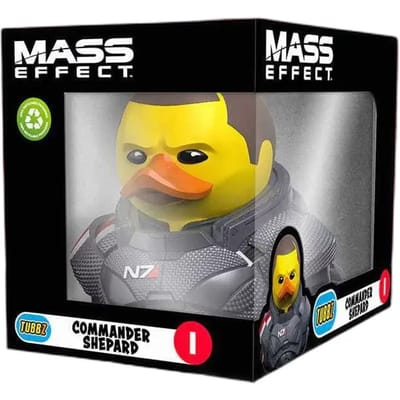 Numskull - Best of TUBBZ Boxed Badeend - Mass Effect - Commander Shepard - 9cm