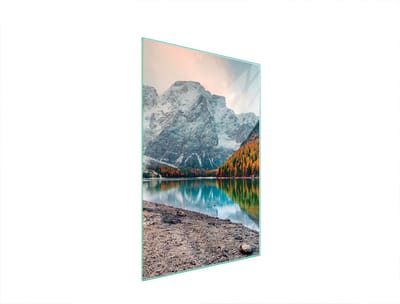 TMK ArtDeko Serie - Snijplank van Geharde Glas - 35x52 cm - Gemaakt in Polen - Antislip Eigenschappen