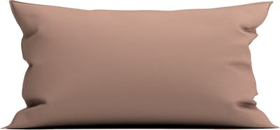 Yellow Kussensloop Percale - Kussenhoes van 40x80 cm - 1 stuk - 100% Katoen-Perkal - Roze