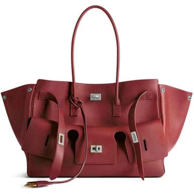 Merk Tote Bag Rodeo Lock Design Dames Tas Hoge Kwaliteit Zacht PU Leer Handtas Grote Capaciteit Opbergtas Forens Schoudertas 37x17x27cm brown