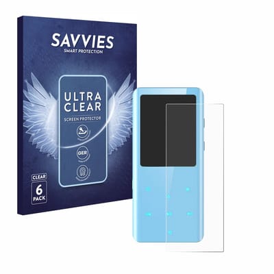 Savvies - Screenprotector voor AGPtek A19X - Folie Beschermfolie transparant 6 Stuks