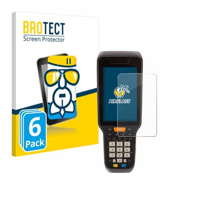 Screenprotector 6 Stuks voor Datalogic Skorpio X5 Beschermglas transparant