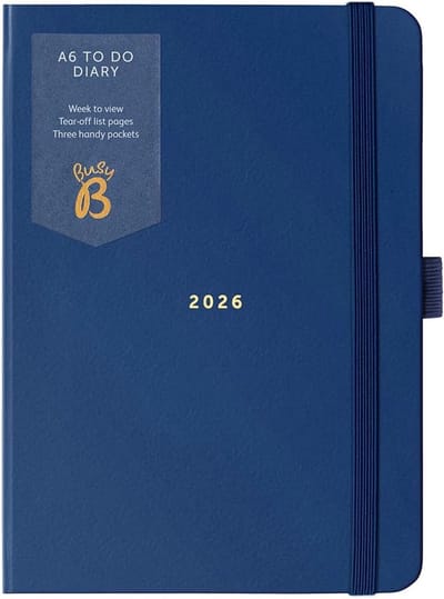 Agenda A6 Compact Weekplanner 2026 met Takenlijsten en Notitiepagina's - Week-tot-Week Overzicht