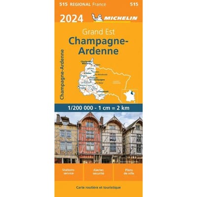 Michelin Wegenkaart 515 Champagne-Ardenne