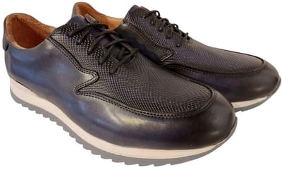 Adventure Sneaker Turijn Blauw Print