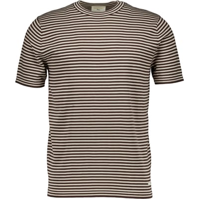 Seven Dials Weaving T-shirts Donkerbruin Sdl26106hu27