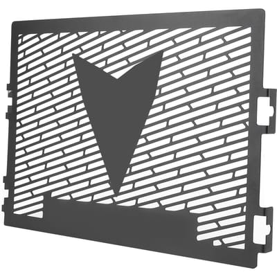 Protection de Grille de Radiateur en Acier Inoxydable Protège-Grille Pièces Moto Convient pour Yamaha MT 07 gray