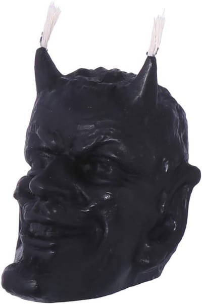 Gothic Rituele Bijenwas Kaars - Schedel Druppelkaars voor Halloween