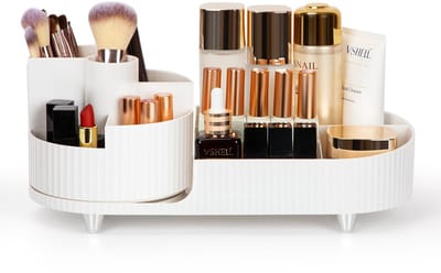 Unyqoos ® Stijlvolle 360 Graden Draaibare Cosmetica- en Opbergoplossing voor Elke Ruimte