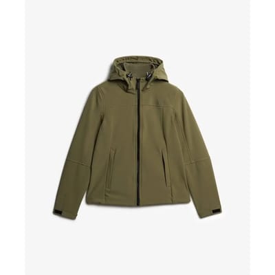 Superdry Klassieke Trekker-jas met Capuchon Green Grootte: 36