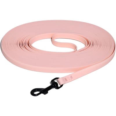 Waterdichte PVC Lange Hondentraining Leash 5M/10M/15M/20M Anti-Klit Makkelijk Schoon te Maken Terugroep Wandel Leash Voor Kleine Middelgrote Grote Katten (Pink,S) roze