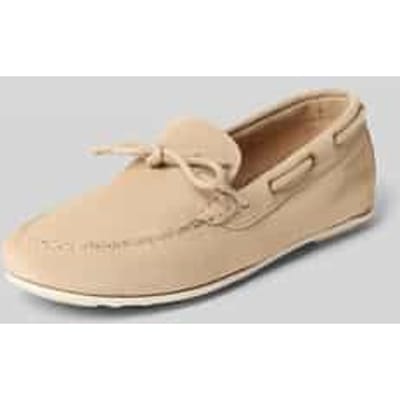 Mocassins van leer model 'Seabaya'