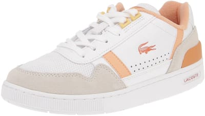 Lacoste 47SFA0063 T-Clip 124 4 SFA - Damesschoenen Sneaker - 1T2-WHT-Lt.Org