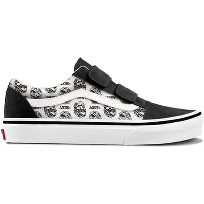 Vans Toddler Old Skool V White Taglia: 18.5 | Scarpe Sportive Outlet | kids | Bianco