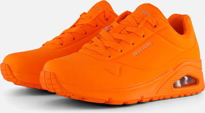 Skechers Uno - Night Shades Dames Sneakers - Oranje