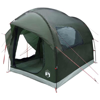 vidaXL - Auto - Tent - Leger - Groen - 239 - x - 210 - x - 210 - cm - Polyester - en - Staal