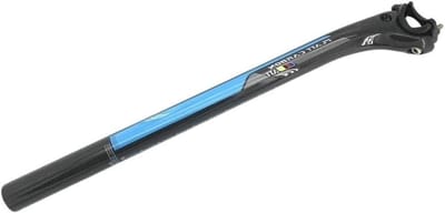 Fiets Zadelpen - Koolstofvezel Zadelbuis - Comfortabel Fietsen - Lichtgewicht Materiaal - 27.2/30.8/31.6mm - Zwart
