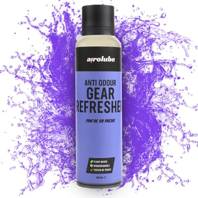 Airolube Anti Odour Gear Refresher 200ml | Geurverwijderaar - Ontgeurder - Geur Neutralisator - Luchtverfrisser voor sportuitrusting dat niet in de Wasmachine kan. - Milieubewuste keuze - PlantBased Formule