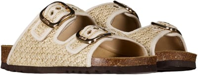 Scholl - Beige Scholl Footwear Noelle Raflea Slippers Beige F32367