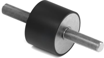 Rubbermagazijn - Trillingsdemper - Type A - 20x15mm - M6 - Set 10 stuks