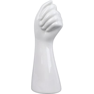 Corps Humain Vase Main en Céramique Artisanat Décoratif Ornement Créatif pour Salon Vase white