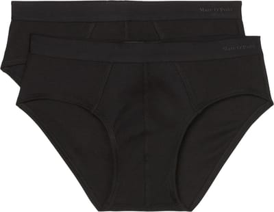 Marc O'Polo Heren slip / onderbroek 2 pack Iconic Rib Organic Cotton
