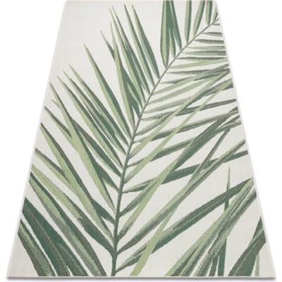 Kleden Rugsx Sisal tapijt SISAL COLOR 19434/062 Blad JUNGLE 80x150 cm