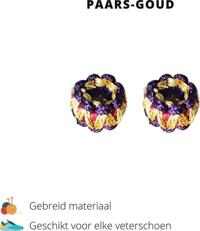 Beste Veters - Schoenaccessoires - Veter gesp - Veters - Schoen bedel - Schoenaccessoires glitter - Gesp paars - Kerst