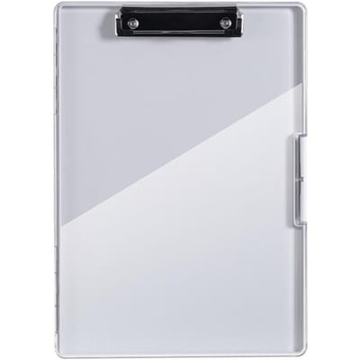 Klembord met opbergvak Heavy Duty Verpleegkundig Klembord Plastic Klembord Opbergklembord met Penhouder white