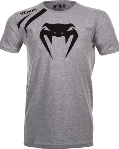 Venum Training T-Shirt Katoen Grijs - S