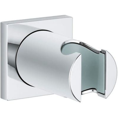 Grohe Rainshower wandhouder met vierkant rozet chroom
