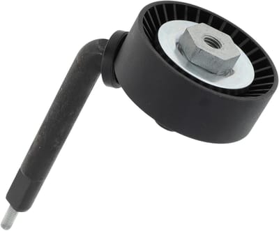 Aandrijfriem Idler Katrol voor BMW 5 Serie 2002-2010 - Serpentijn Spanner Katrol met Bout en Washer, Staal Zwart, 1 Stuks, Vervangingsonderdeel, Auto Accessoire, Motoronderdelen