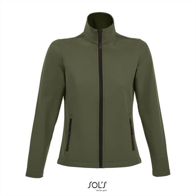 SOL'S Women´s Softshell Zip Jacket Race L838 - Army - L