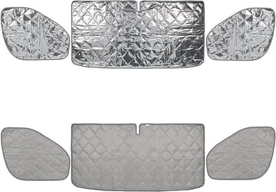 ProPlus Raamisolatieset voor camper - Extra dik materiaal - Voorruit en zijruiten - Set van 3 stuks