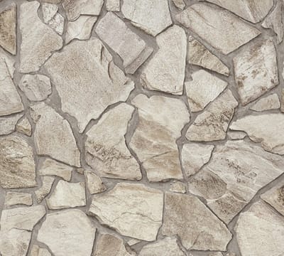 NATUURSTEEN BEHANG | industrieel - Bruin Grijs Beige - A.S. Création Elements 2
