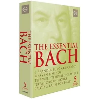 DVD JOHANN SEBASTIAN BACH - The Essential Bach 5DVD  2056768 EuroArts 2007 Europa Klassiek Gebruikt