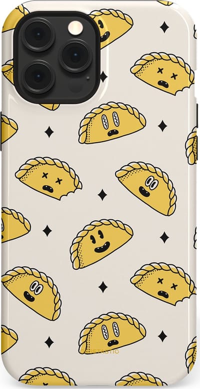 Casetastic Hoesje Geschikt voor Apple iPhone 12 Pro Max Magsafe - Stijlvolle Beschermende Duo-layer Case - Pastei gerei