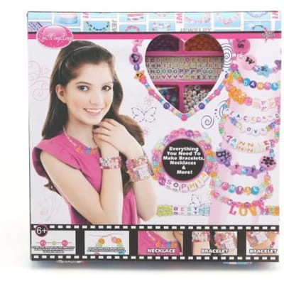 Letterkralenset Opmaken en sieraden