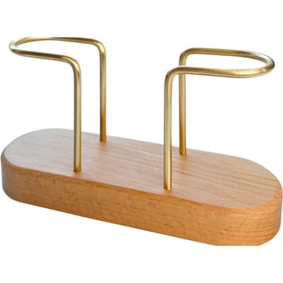 HeMu Tandenstokje Buis Tissuehouder Zwart Walnoot Minimalistisch Eettafel Tissue Opbergrek Restaurant Koffiebar Papieren Doos beige