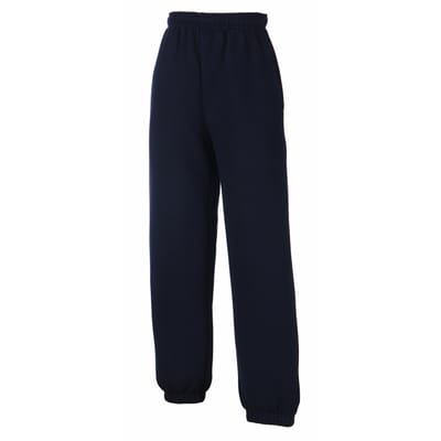 Fruit Of The Loom Kinder Unisex Premium 70/30 Joggingsbroek / Joggingbroek (Donker Marine)