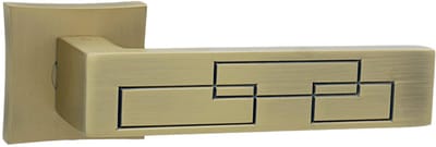 Domino® Deurklink MAYA QR M3 - Mat bruin - Deurkruk, Deurbeslag, Deurklinken voor Binnen - Deurbeslag van aluminium - Deurklink voor kamerdeur, kantoordeur, kelderdeur en binnendeur