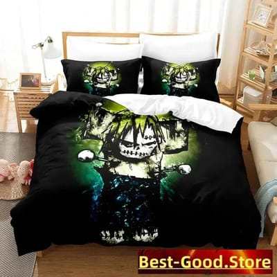 Korn rock Beddengoed Set Beddengoed Set Met Kussensloop Dekbedovertrek Zacht Enkel Dubbel Queen Super King Maat Slaapkamer EU Single(135*200cm)3pcs